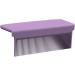 Hair straightener comb hair straightener hair straightener hair comb with clip professional smooth tool Purple - Buy Online on GoSupps.com