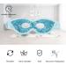 Ruzzut Cooling Gel Eye Mask with Eye Holes 2 PCS Gel Bead Cold Eye Packs for Puffy Eyes & Swelling Reusable Hot Cold Therapy Compress Heat Ice Gel Pack Green and Blue Blue&green With Eye Hole - Buy Online on GoSupps.com