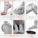 Bunion Separator Sleeve - Elastic, Breathable & Slip-Proof Bunion Corrector for Toe Valgus (Size L) - Buy Online on GoSupps.com