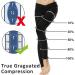 Ailaka Thigh High Compression Stockings 20-30 mmHg for Varicose Veins, Edema, Leg Pain | Medium, Black (Footless) - 1 Pair - Buy Online on GoSupps.com