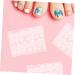 40 Sheets Nail Adhesive for Press on Nails Fake Nails with Glue False Nail Glue Stickers Nail Stickers for Nail Art Waterproof Tags Artificial Nail Piece Gummed Paper - Buy Online on GoSupps.com