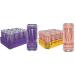 Monster Energy Ultra Violet 473mL Cans Pack of 12 & Ultra Peachy Keen 473mL Cans Pack of 12 DRINK + DRINK_FLAVORED