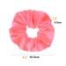Neon Color Velvet Scrunchies Set - 8 Pcs Elastic Hair Ties for Girls - Buy Online on GoSupps.com