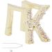 Hip Hop Fake Teeth Halloween False Teeth Capital Letter J K L Hip Hop Tooth Removable Teeth Brace Decoration Teeth Accessory for Costume Halloween Party Dentures Ornaments (Gold) K Gold - Buy Online on GoSupps.com