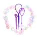 Elastic Hair Tendril Rubber Hair Ties | Klipp Ponytail Tool for Girls & Women | Cutter Removal & Tail Tool | International Shipping - Buy Online on GoSupps.com