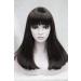 BGHJUE Wig Qi Liu Haizhong long straight hair female full head cover cute round face simulation scalp