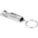 Mini Tool Key Chain Ring Nail Cutter Clippers Bottle Opener Stainless Steel Lightweight Portable 2 in 1 Nail Clipper with Key Ring for Outdoor Camping Travel - Buy Online on GoSupps.com