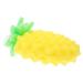 Healifty Body Scrubber Sponge Cartoon Pineapple Shaped Exfoliating Bath Sponge Loofah Bath Spa Puff Scrubber Ball Towel Shower Scrubber for Kids Baby 17.5X13.5X4.5CM
