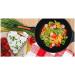 DameCo Wok Smokeless Pan Cookware Fry Pan Cookware 32cm Steamer for Frying Eggs Steak Pizza Nonstick Metal Utensil Saucepan with Lid Safe Frying Pan Frying Pan Interesting - Buy Online on GoSupps.com