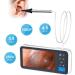 QIYUDS Ear Wax Removal Tool Digital Otoscope with 4.5 Inches Screen 3.9mm Ear Camera with 6 LED Lights 2500 mAh Rechargeable Battery Supports Photo Snap and Video Recording - Buy Online on GoSupps.com