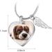 Farfume Personalised Urn Necklace for Ashes of Loved Ones Customised Photo Cremation Ashes Pendant Necklaces with Engraving Text Memorial Heart Keepsake Jewelry A-1 Silver Heart Ashes Necklace - Wings - Buy Online on GoSupps.com