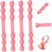 BUIFULSIC Clever Face Mask Hook Earring Band - Adjustable & Extendable Ear Tabs - 10 Pack in Pink | Comfortable Mask Cordel for Stylish Face Protection - Buy Online on GoSupps.com