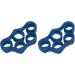 Finger Trainer High Flexibility Soft Silicone Light Portable 2 Pieces Finger Exerciser for Family Dark Blue 11lb - Buy Online on GoSupps.com