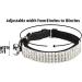 Buy CHUKCHI Soft Velvet Adjustable Diamante Bling Collar for Cats & Small Dogs - Safe & Stylish with Bells - International Shipping Available - Buy Online on GoSupps.com