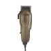GAMMA+ Power Ryde Professional Long-Life Magnetic Motor Corded Hair Clipper | Adjustable Zero Gap | 5 Guards | 10 FT Cord | Japanese Stainless Steel Blade Metallic Gunmetal Clipper