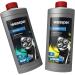 Wessper Shaver Cleaner Fluid Refill for Braun Clean and Renew Cartridge for Braun Stations 3 5 7 & 9 Series 1L Mint + 1L Lemon - Buy Online on GoSupps.com