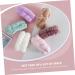 4paires Bracelet De Poignet Peluche De Confortables Pour Spa Et Sports Absorbantes Pour Lavage Visage R utilisables Et Lavables Machine Rose Vert Blanc - Buy Online on GoSupps.com