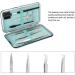 Eyebrow Grooming Set Professional Eyelashes Extension Kit Tweezers Scissors Brushes Makeup Tool - Buy Online on GoSupps.com