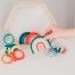 Suavinex Silicone Teether for Babies - Flexible Lightweight Rainbow Design for Newborns (0+ Months) - Buy Online on GoSupps.com