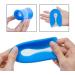 Careor U-Shaped Silicone Heel Pad Inserts | Pain Relief & Shock Absorption for Heel Spurs | Large Size for Optimal Comfort - Buy Online on GoSupps.com