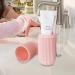 Autwekm Travel Toothbrush Holder - Dustproof Portable Toothbrush Case for Travel Camping Business Trips & School - Rosa Color - Buy Online on GoSupps.com