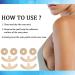 Breast Silicone Scar Sheets for Surgery Recovery - 4 Areola Soft Strips + 4 Anchor Sheets - Buy Online on GoSupps.com