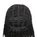 HANNE Short Dreadlock Wig | Afro Crochet Braided Faux Locs for Black Women & Men | Full Curly Braiding Wig (Black) - Buy Online on GoSupps.com