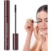 Mascara Make up - Waterproof Non-Sticky Eye Lash Mascara for Instant Volumizing Eye Makeup for Working Dating Home Traveling Gathering Long Lasting Makeup 02#brown - Buy Online on GoSupps.com