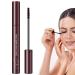 Primer Mascara | Waterproof Non-Sticky Eye Lash Mascara for Instant Volumizing - Women Cosmetics for Dating Gathering Working Home Traveling Pochy Long Lasting Makeup 02#brown
