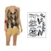 2022 Professional HQ Complete Temporary Tattoos - 4 Sheets with 30+ Designs - Perfect for Halloween Costume/Cosplay - Buy Online on GoSupps.com