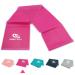 Coresteady Resistance Band For Men & Women - Exercise Band to Build Strength Flexibility Muscle & Tone - For Fitness Stretching Pilates Physio & Yoga - With Exercise Guide 2. MAGENTA 2 Metre