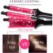 3 Barrel Hair Crimper Iron 0.78 Inch Ceramic Beach Hair Waver - LCD Display, Fast Heating Crimping Iron for Deep Waves - Valentines Gifts for Women - Buy Online on GoSupps.com