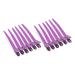 Hair styling clips salon hair clips 12 parts/box hair styling clips hairdressing salon cut hairpins for salon styling 6 colors (rose red)
