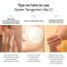 GOODAL Green Tangerine Vitamin C Toner Pads | 5-in-1 Exfoliating, Toning, Moisturizing, and Detoxifying | 70 Pads - Sensitive Skin - Buy Online on GoSupps.com