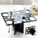 MIZAZBOX 28 Holes Makeup Brush Drying Rack - Collapsible Holder for Artists | International Shipping Available - Buy Online on GoSupps.com