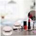 Mipcase 5pcs Box Powder Box Clear Cosmetic Case Bulk Makeup Small Loose Powder Case Travel Portable - Buy Online on GoSupps.com