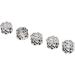 100PCS Ancient Silver Metal Beard Beads - Unique S Shape Dreadlock Decorations for Hair Braiding & DIY Jewelry - Buy Online on GoSupps.com