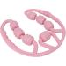 Verdant Touch Leg Muscle Roller - All-Round Massage Roller for Calf & Thigh - 7 Rollers - Pink - International Shipping - Buy Online on GoSupps.com
