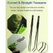 4Pcs Long Stainless Steel Aquascaping Tools Kit | Aquarium Plant Tweezers, Scissors, Scrapers with Anti-Rust Coating | Ideal for Aquascaping Cleaning | Includes Free Magnetic Tool Holder - Buy Online on GoSupps.com
