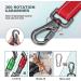 Iokheira Adjustable Dog Seat Belt for Car Safety | Universal Fit & Locking Rod - Red - Buy Online on GoSupps.com