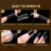 Durable Clear Gel Nail Tips False Nails Art Extensions Suitable for Nail Enthusiasts and DIY Lovers - Buy Online on GoSupps.com