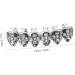 PACKOVE 1 Set Metal Teeth Grills Fang Teeth Decor Men and Women Nightclub - Buy Online on GoSupps.com