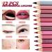 12-Piece Waterproof Lip Liner Set - Long-Lasting Lip Contour Makeup Gift for Women & Girls - Buy Online on GoSupps.com