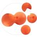 Healeved 2 STK Peanut Massage Ball - Lacrosse Massage Roller for Muscle Relief Acupuncture and Yoga Fitness - Buy Online on GoSupps.com