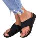 Bunion Sandals for Women Sandals for Bunions Correction Women Bunion Sandals for Women with Arch Support (Black 8) Black 8