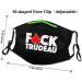 Unisex face mask Fu-ck Trudeau Reusable Cloth face mask Adjustable Black 1 count (Pack of 1) - Buy Online on GoSupps.com