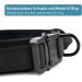 Buy Pettec Dog Collar - Neoprene & Nylon Padded Adjustable - Robust & Water-Repellent for Small & Large Dogs (S-XL) - Includes Set Collar & Drag Line XL (61-71 cm) - Durable Black Design - Buy Online on GoSupps.com