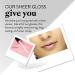 Mented Cosmetics Loud & Clear Sheer Lip Gloss | Clear Tinted Vegan Gloss Topper - Buy Online on GoSupps.com