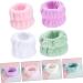 CALLARON 4paires Lot Bracelets Souples Adapt s Au Lavage Facial Et Aux Soins Spa Confortables Et lastiques - Buy Online on GoSupps.com