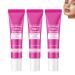 homomdy ProCollagen Peptide Lip Gloss Balm Vitamin E Lip Care Nourishing and Moisturizing Reduces Fine Lines Improves Dryness Softer and Smoother Repairs Cracked Lips 3pcs